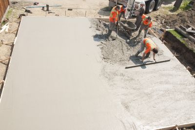 Finishing the Concrete