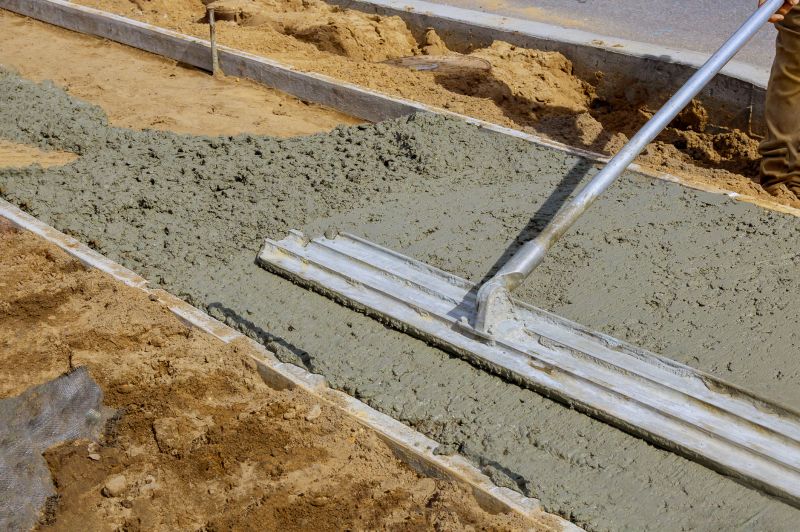 Concrete Sidewalk Installation