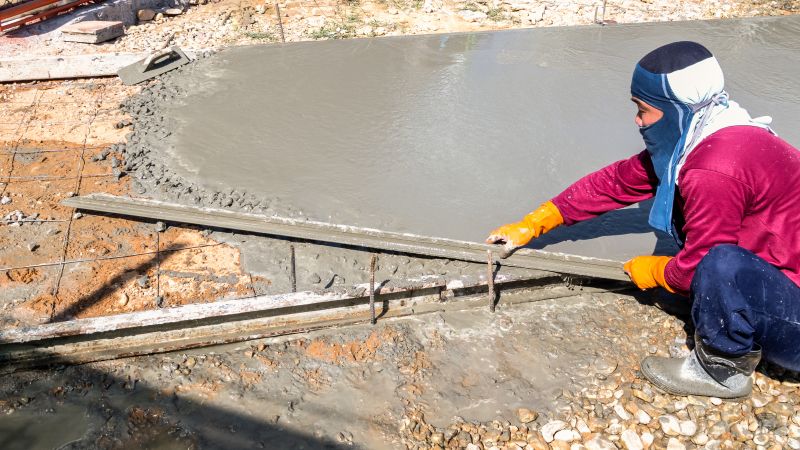 Concrete Sidewalk Installation